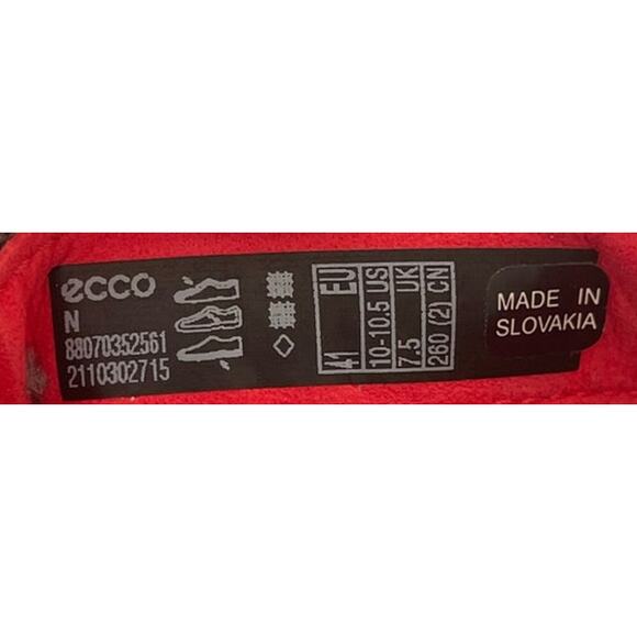 NEW ECCO X-TRINSIC 3S Water Sandals Slingback‎ Adjustable Red Size 10 to 10.5 - Picture 2 of 8